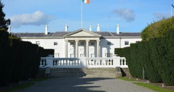 Áras an Uachtaráin, home of the President of Ireland