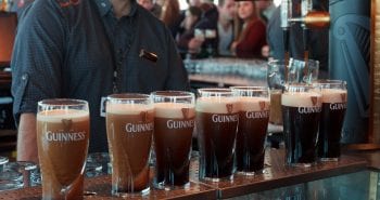 Pint of Guinness at the Guinness Storehouse, Dublin